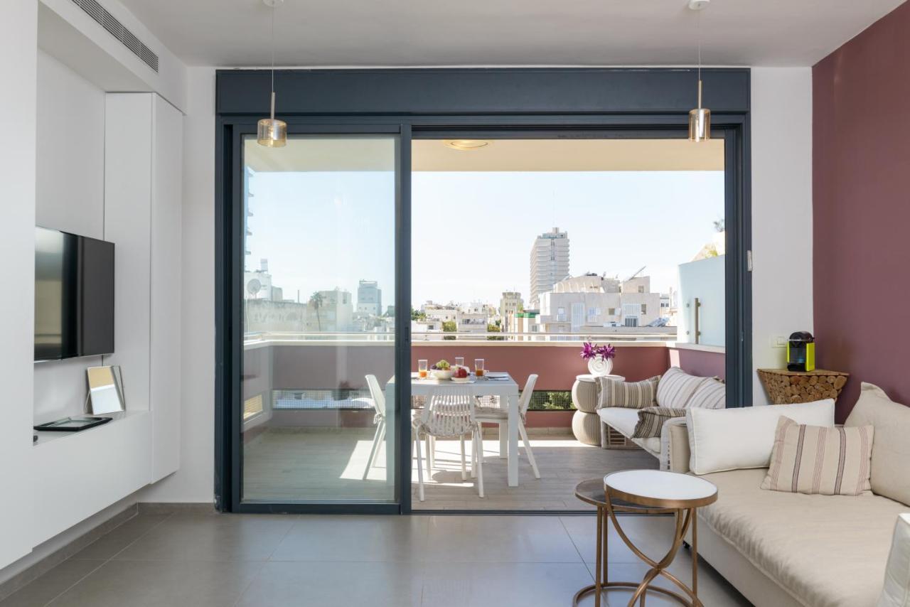 Apartamento Bright & Modern 2Br With Balcony On Dizzengoff Tel Aviv Exterior foto